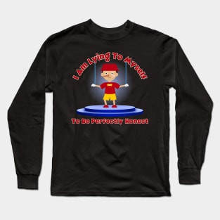 I Am Lying To Myself Long Sleeve T-Shirt